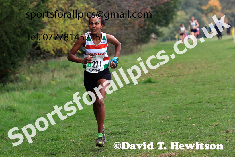 Senior Womens relay, 2025 Northern Cross Country Relays, Graves Park, Sheffield. Photo: David T. Hewitson/Sports for All Pics